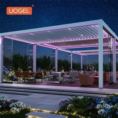 Pergola Amb Tet Solar Ajustable
