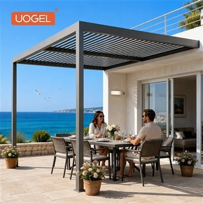 Pèrgola de pati resistenta als UV